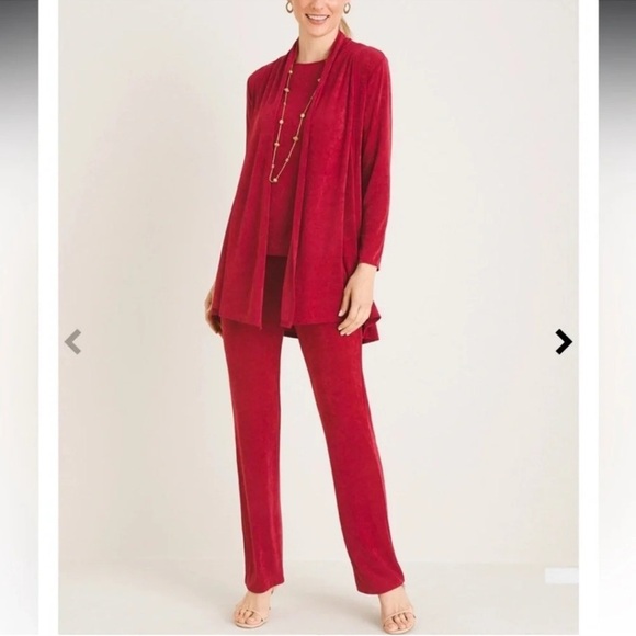 ADDITIONS by CHICO’s Open Front Cardigan Long Sleeves Size 1 - Picture 2 of 12